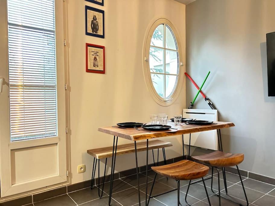Once Upon A Time - 7Min From Disneyland - Free Private Parking - Self Checkin - Balcony - Barbecue Magny-le-Hongre Extérieur photo