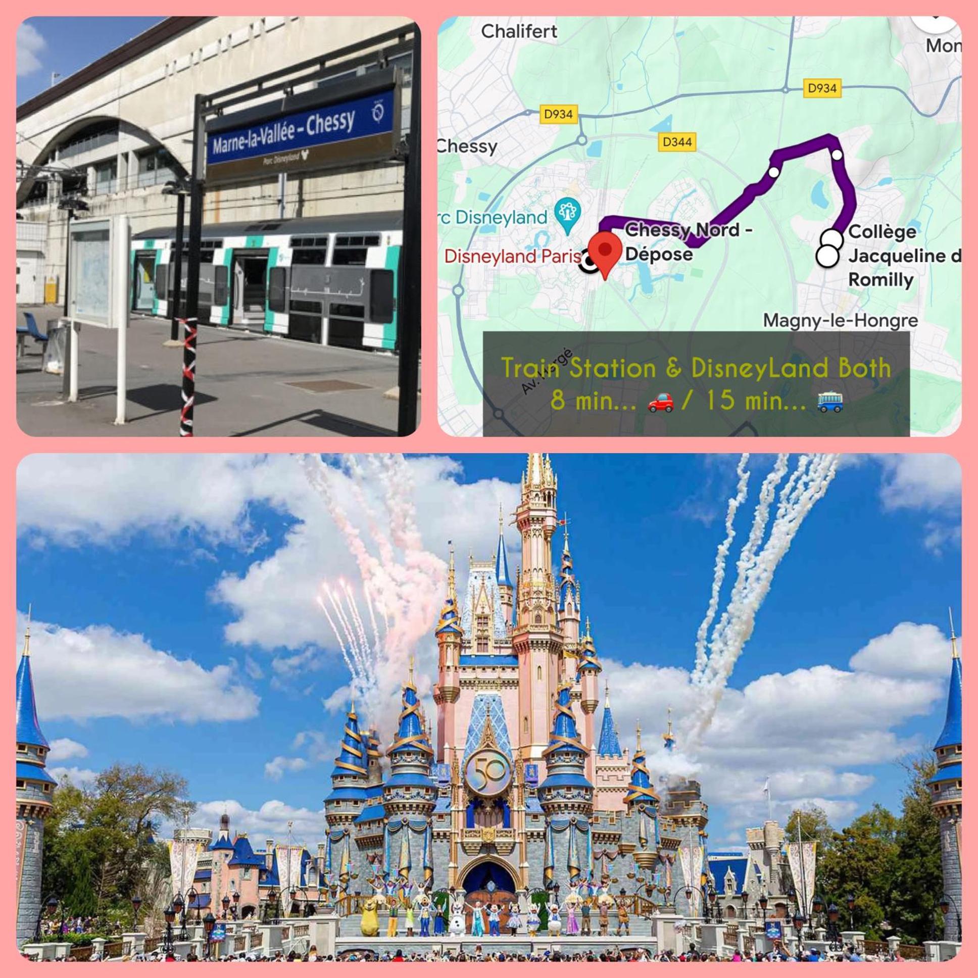 Once Upon A Time - 7Min From Disneyland - Free Private Parking - Self Checkin - Balcony - Barbecue Magny-le-Hongre Extérieur photo